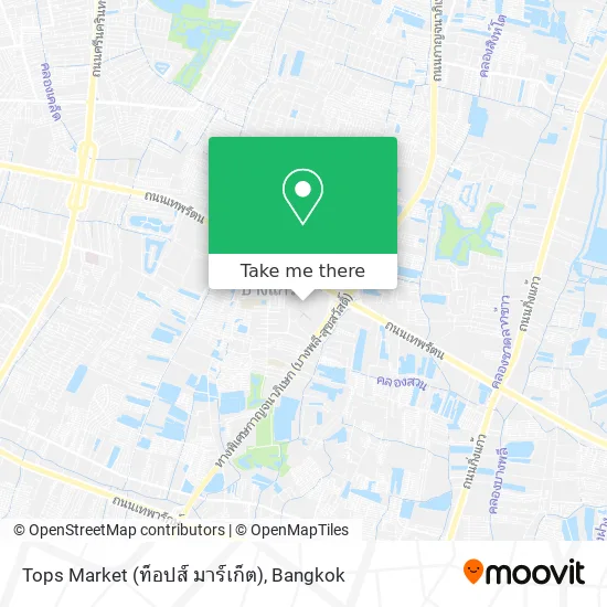 Tops Market (ท็อปส์ มาร์เก็ต) map