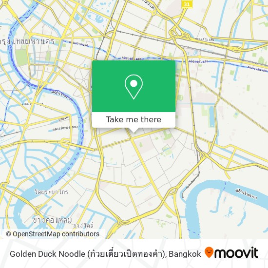 Golden Duck Noodle (ก๋วยเตี๋ยวเป็ดทองคำ) map