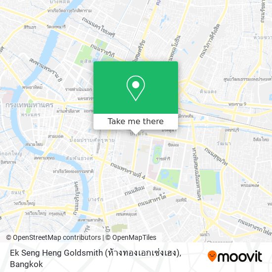 Ek Seng Heng Goldsmith (ห้างทองเอกเซ่งเฮง) map
