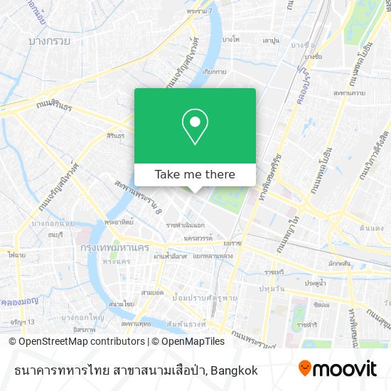 ธนาคารทหารไทย สาขาสนามเสือป่า map