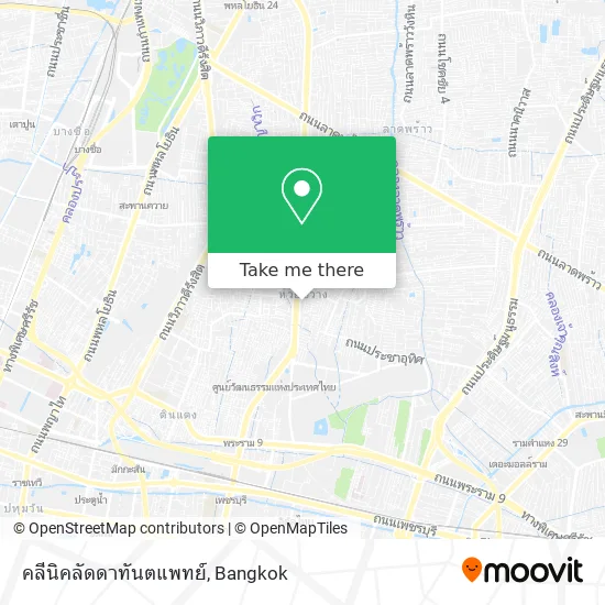 คลีนิคลัดดาทันตแพทย์ map