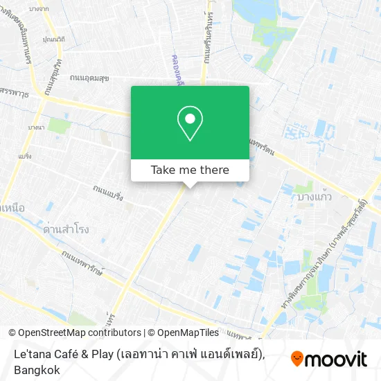 Le'tana Café & Play (เลอทาน่า คาเฟ่ แอนด์เพลย์) map