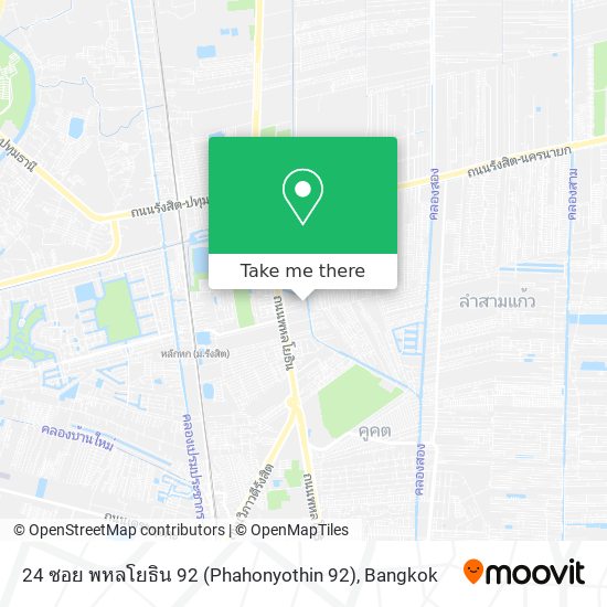 24 ซอย พหลโยธิน 92 (Phahonyothin 92) map