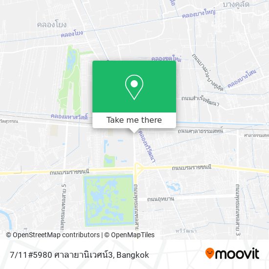 7/11#5980 ศาลายานิเวศน์3 map