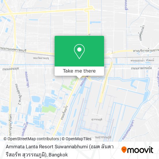 Ammata Lanta Resort Suwannabhumi (อมต ลันตา รีสอร์ท สุวรรณภูมิ) map