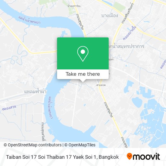 Taiban Soi 17 Soi Thaiban 17 Yaek Soi 1 map