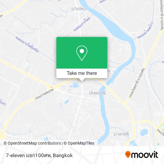 7-eleven แยก100ศพ map