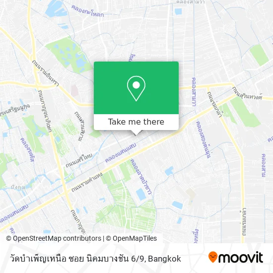 วัดบำเพ็ญเหนือ ซอย นิคมบางชัน 6 / 9 map