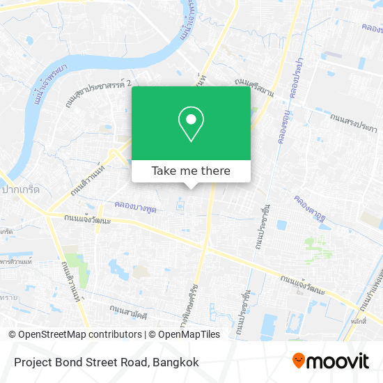 Project Bond Street Road map