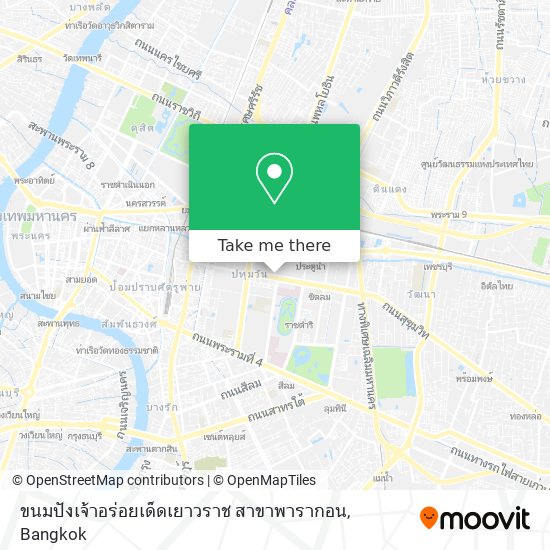 ขนมปังเจ้าอร่อยเด็ดเยาวราช สาขาพารากอน map