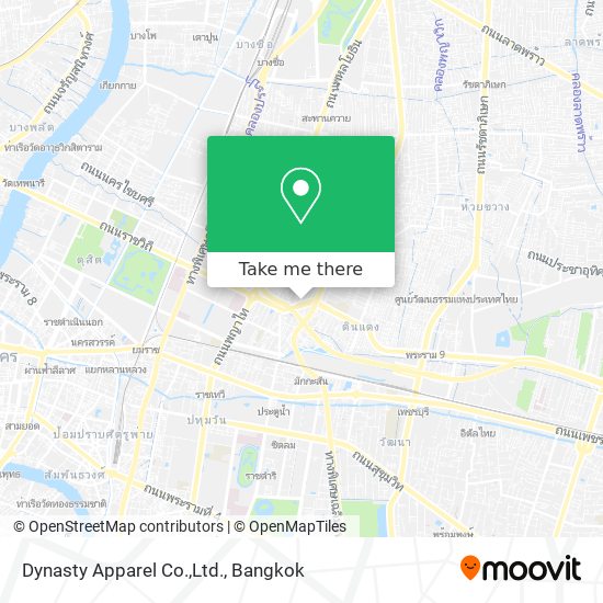 Dynasty Apparel Co.,Ltd. map