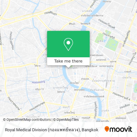 Royal Medical Division (กองแพทย์หลวง) map