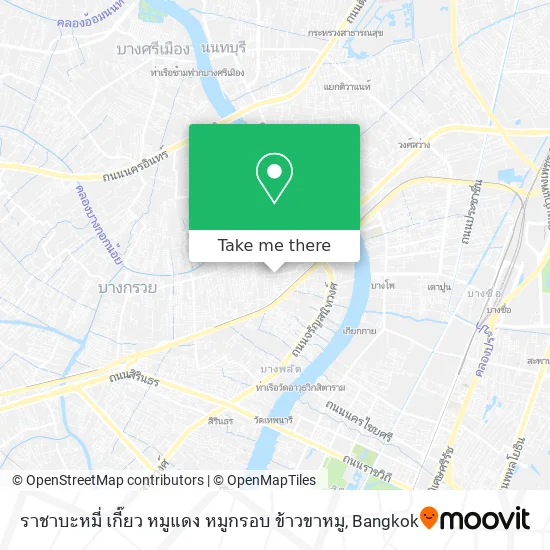 ราชาบะหมี่ เกี๊ยว หมูแดง หมูกรอบ ข้าวขาหมู map