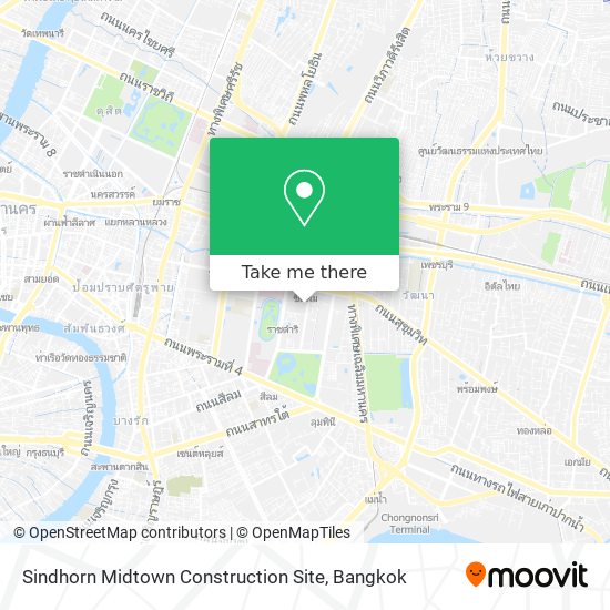 Sindhorn Midtown Construction Site map