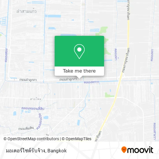 มอเตอร์ไซด์รับจ้าง map