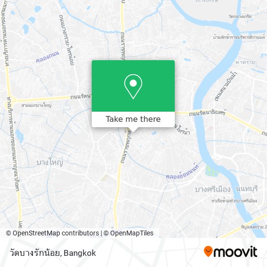วัดบางรักน้อย map