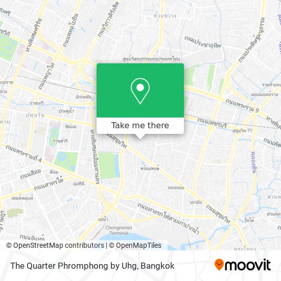 The Quarter Phromphong by Uhg map