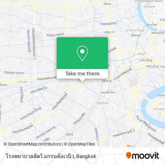 โรงพยาบาลสัตว์ แกรนด์อเวนิว map