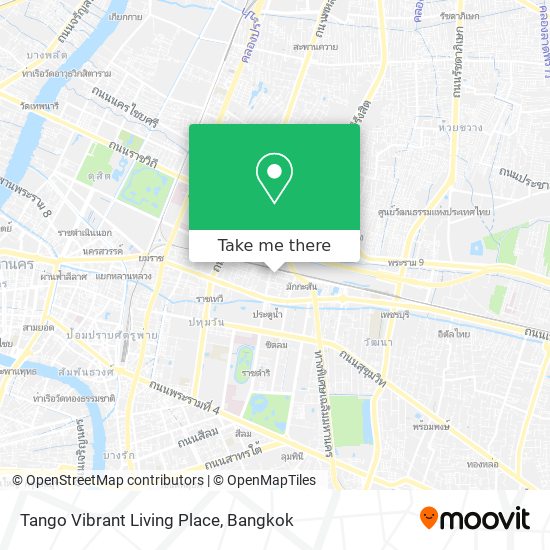 Tango Vibrant Living Place map