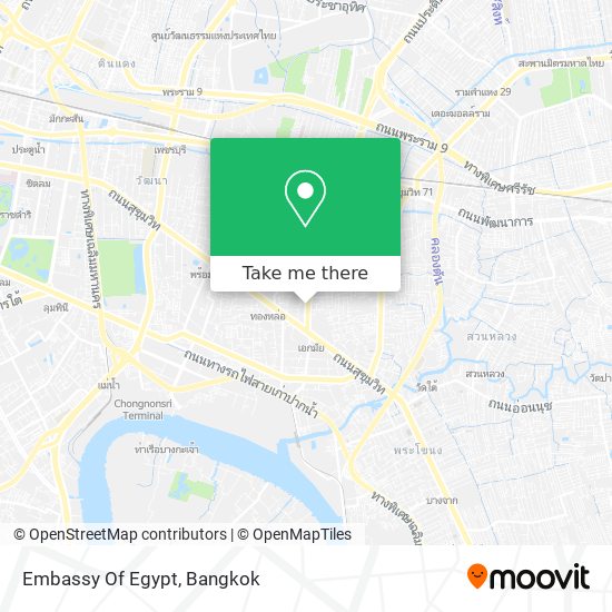 Embassy Of Egypt map