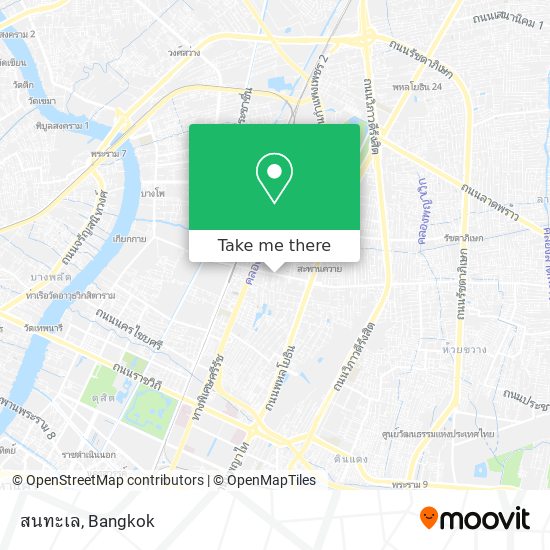 สนทะเล map