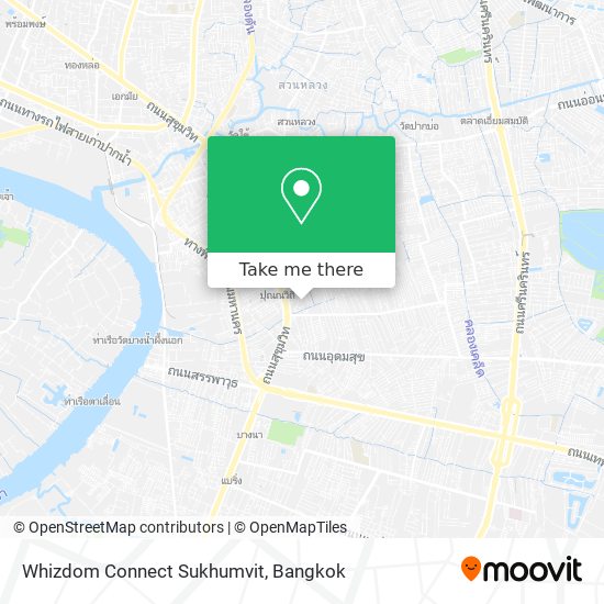 Whizdom Connect Sukhumvit map