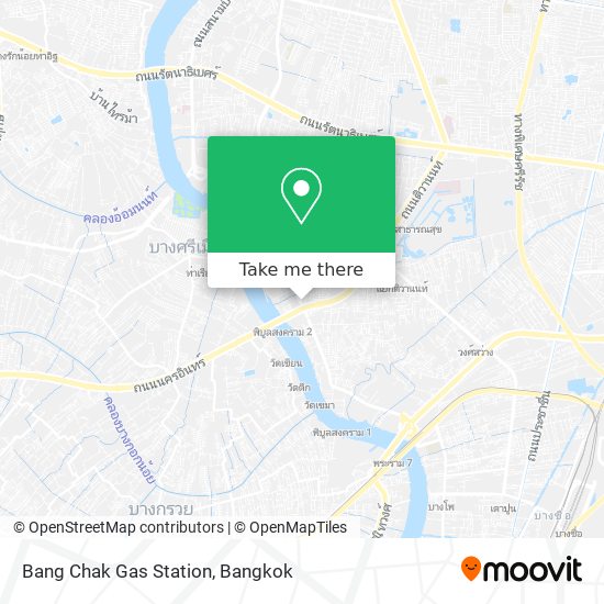 Bang Chak Gas Station map