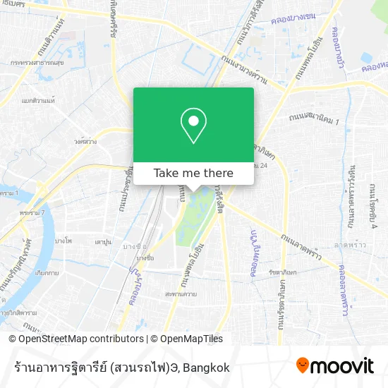 ร้านอาหารฐิตารีย์ (สวนรถไฟ)Э map