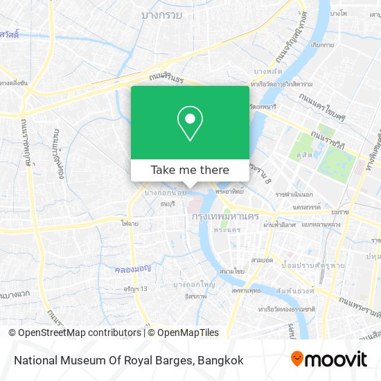 National Museum Of Royal Barges map