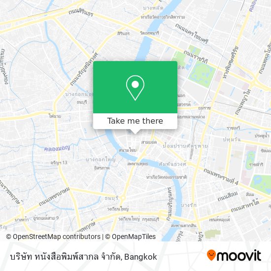บริษัท หนังสือพิมพ์สากล จำกัด map