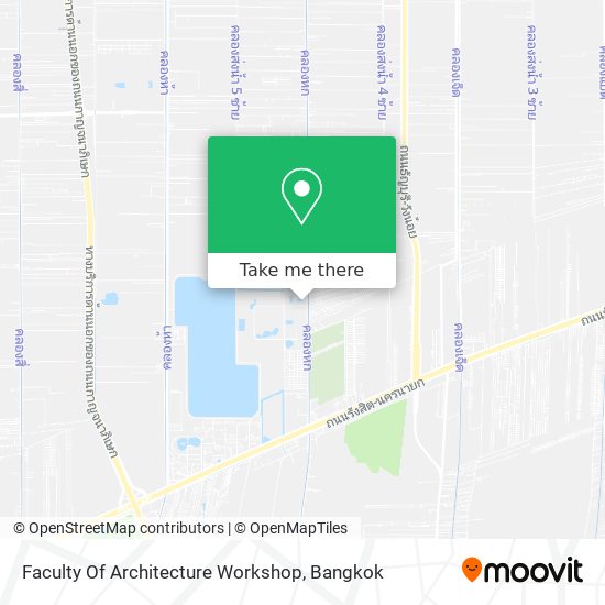 Faculty Of Architecture Workshop map