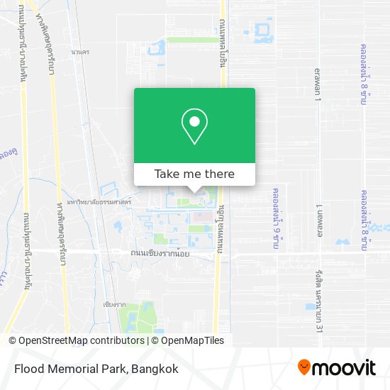 Flood Memorial Park map