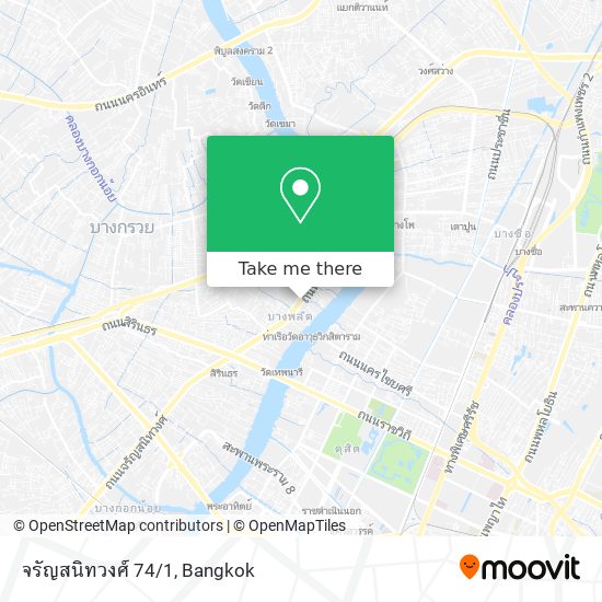 จรัญสนิทวงศ์ 74/1 map