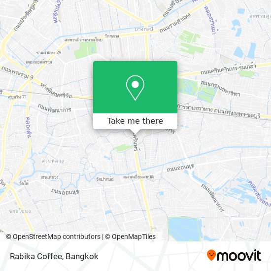 Rabika Coffee map