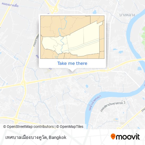 เทศบาลเมืองบางคูวัด map