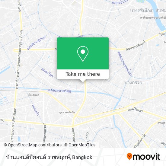 บ้านแอนด์บียอนด์ ราชพฤกษ์ map