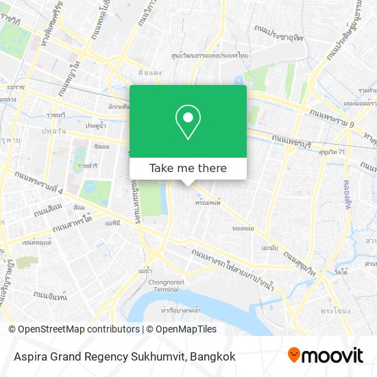 Aspira Grand Regency Sukhumvit map