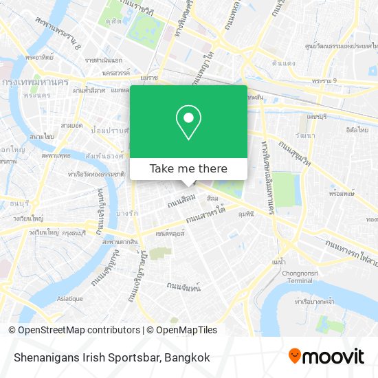 Shenanigans Irish Sportsbar map