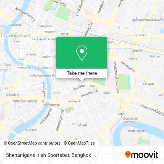 Shenanigans Irish Sportsbar map