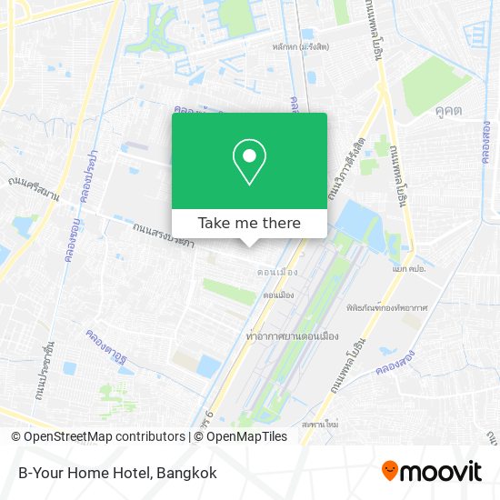 B-Your Home Hotel map