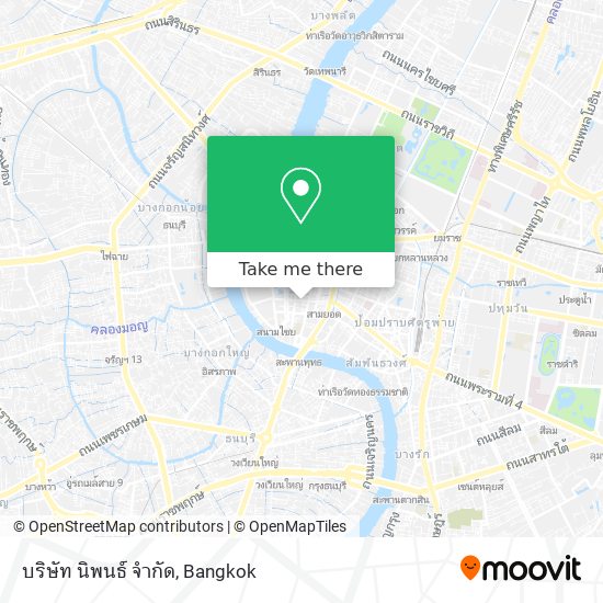 บริษัท นิพนธ์ จำกัด map