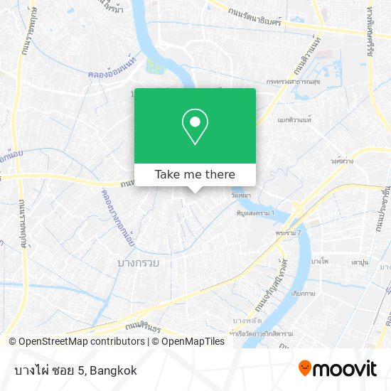 บางไผ่ ซอย 5 map