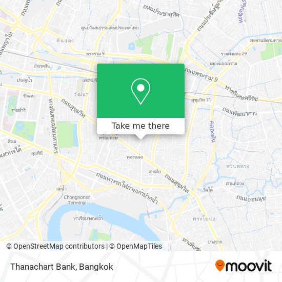 Thanachart Bank map