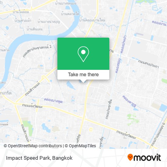 Impact Speed Park map