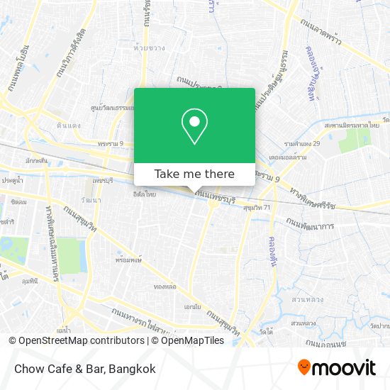 Chow Cafe & Bar map