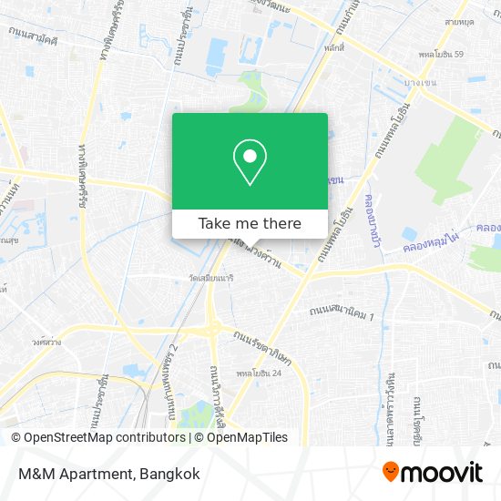 M&M Apartment map