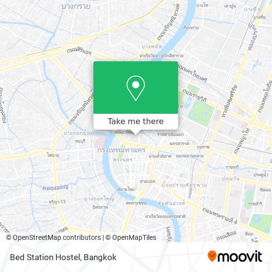 Bed Station Hostel map