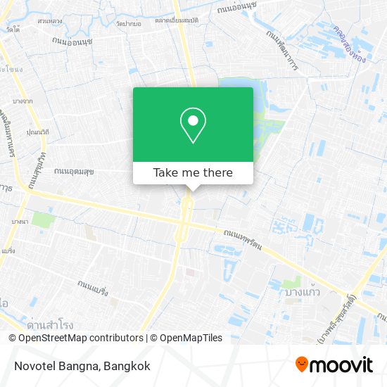 Novotel Bangna map