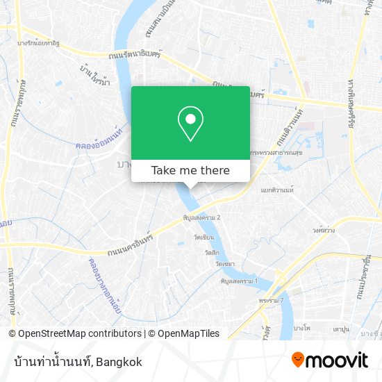 บ้านท่าน้ำนนท์ map