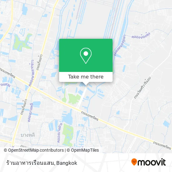 ร้านอาหารเรือนแสน map